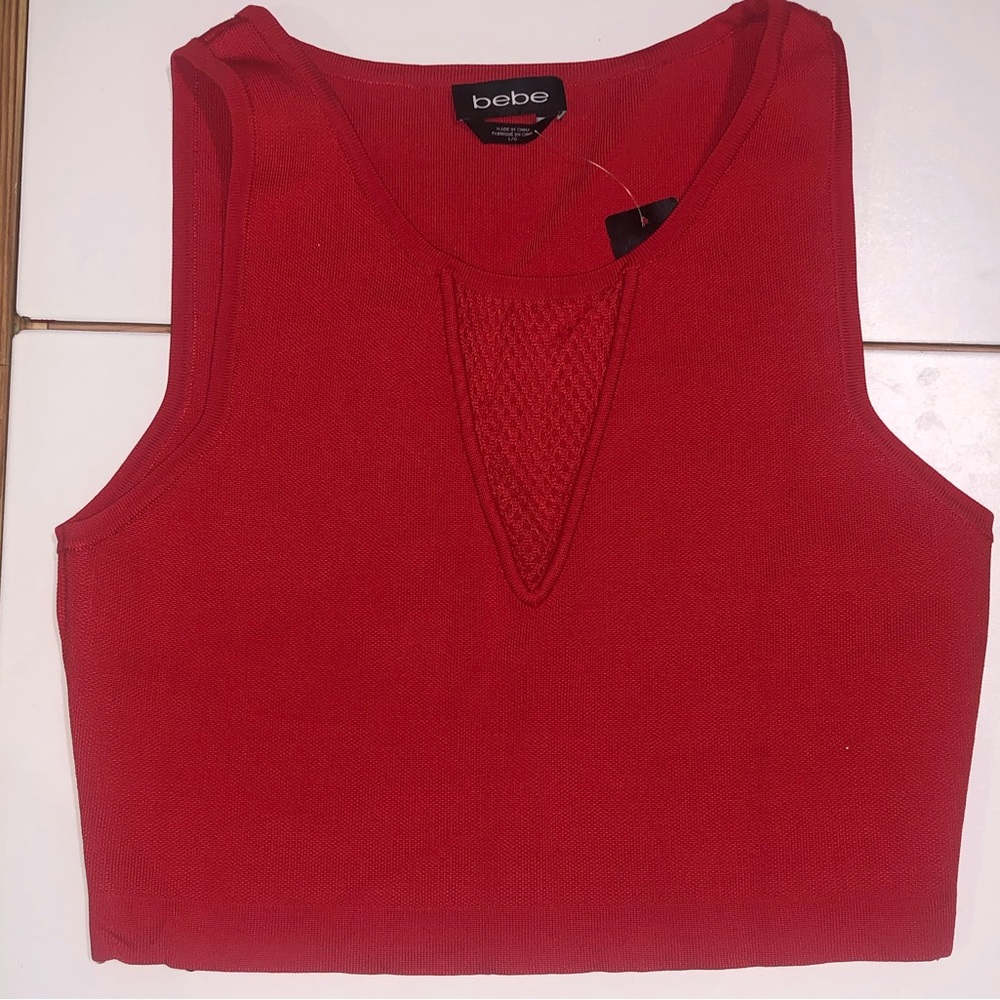 bebe crop top
